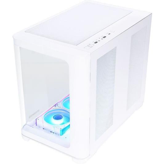 GAMEBOOSTER GB-G2852W Curved Temperli Camlı Type-C 3.1 7*12cm ARGB Fan Seaview ATX Gaming Beyaz Kasa